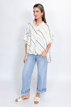 Load image into Gallery viewer, Scribble Stripe Shirt
