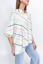 Load image into Gallery viewer, Scribble Stripe Shirt
