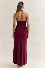 Load image into Gallery viewer, Serena Maxi Dress Wine
