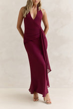 Load image into Gallery viewer, Serena Maxi Dress Wine
