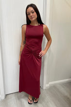 Load image into Gallery viewer, Nahla Maxi Dress Wine

