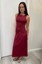 Load image into Gallery viewer, Nahla Maxi Dress Wine
