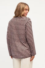 Load image into Gallery viewer, Maddie Long Sleeve Tee Choc Pink | Paper Heart
