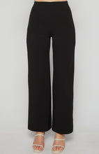 Load image into Gallery viewer, High Waisted Jersey Pants Black
