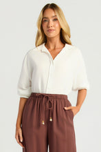 Load image into Gallery viewer, Ada Button Down Shirt White
