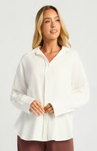Load image into Gallery viewer, Ada Button Down Shirt White
