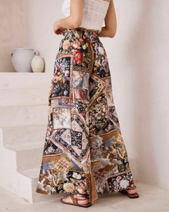 Roman Love Wide Leg Pants