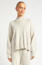 Load image into Gallery viewer, Front Seam Detail Knit Jumper Bone
