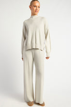 Load image into Gallery viewer, Front Seam Detail Knit Jumper Bone
