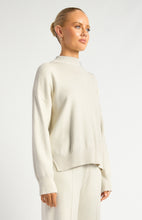 Load image into Gallery viewer, Front Seam Detail Knit Jumper Bone
