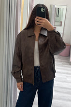 Load image into Gallery viewer, Dalia Bomber Jacket Vintage Brown
