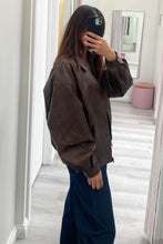 Load image into Gallery viewer, Dalia Bomber Jacket Vintage Brown
