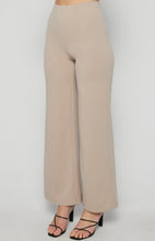 Load image into Gallery viewer, High Waisted Jersey Pants Stone
