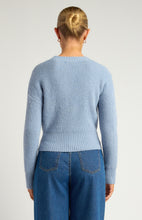 Load image into Gallery viewer, Tie Front Knit Blue
