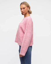 Load image into Gallery viewer, Ribbon Knit Jumper Pink
