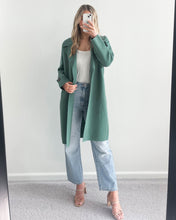 Load image into Gallery viewer, Nora Knit Coat Green
