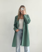 Load image into Gallery viewer, Nora Knit Coat Green
