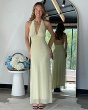 Load image into Gallery viewer, Laurel Halter Maxi Dress Butter

