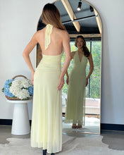 Load image into Gallery viewer, Laurel Halter Maxi Dress Butter
