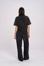 Load image into Gallery viewer, Maku The Label Flaming Love Snow Wash Oversize Tee
