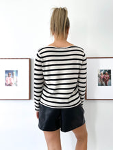 Load image into Gallery viewer, Barina Black Stripe Knit
