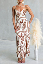Load image into Gallery viewer, Vana Midi Dress Choc Print
