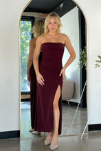 Load image into Gallery viewer, Bente Maxi Dress Mahogany Mesh
