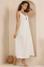 Load image into Gallery viewer, Maine Maxi Dress White
