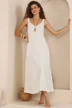 Load image into Gallery viewer, Maine Maxi Dress White
