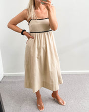Load image into Gallery viewer, Alessia Midi Dress Beige
