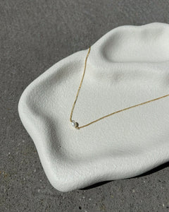 Lustre & Sage Pearl 18K Gold Plated Necklace
