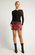 Load image into Gallery viewer, Maxx Mesh Top Black
