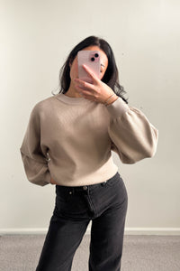 Cody Knit Jumper Stone