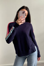 Load image into Gallery viewer, Arm Stripes Navy Knit

