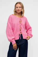 Load image into Gallery viewer, Ranna Knit Cardigan Pink
