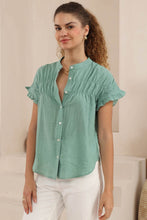 Load image into Gallery viewer, Riva Cotton Top Green
