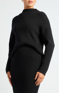 Jaden Knit Jumper Black