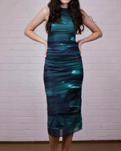 Load image into Gallery viewer, Azura Mesh Dress Green

