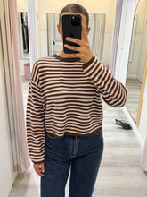 Load image into Gallery viewer, Ben Knit Jumper Pink Stripe
