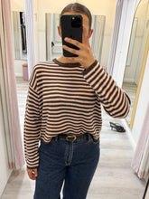 Load image into Gallery viewer, Ben Knit Jumper Pink Stripe

