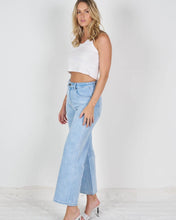 Load image into Gallery viewer, Porter Wide Leg Jeans Wash Denim
