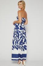 Load image into Gallery viewer, Erlin Jumpsuit Navy Abstract
