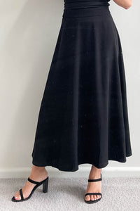 Shay Midi Skirt Black