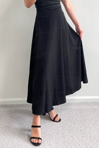 Shay Midi Skirt Black