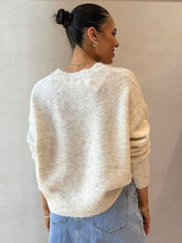 Load image into Gallery viewer, Palm Knit Jumper Oat

