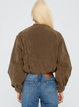 Load image into Gallery viewer, Elodie Bomber Jacket Brown
