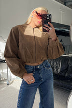 Load image into Gallery viewer, Elodie Bomber Jacket Brown
