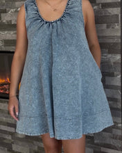 Load image into Gallery viewer, Claire Denim Mini Dress
