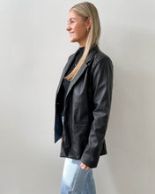 Load image into Gallery viewer, Milo Faux Leather Blazer
