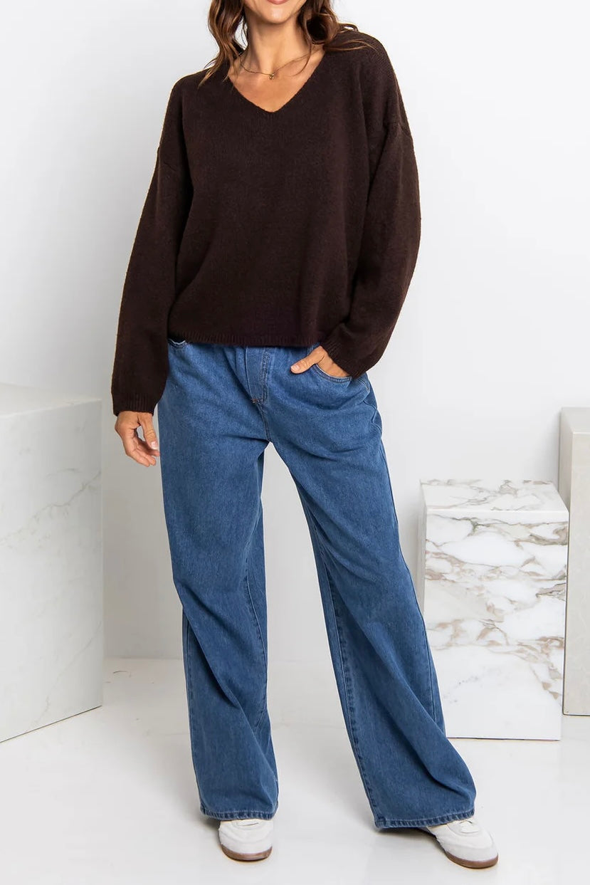 Abba Jumper Brown